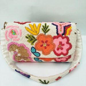 3D Funky Bunch Beaded Bag – Handcrafted Artisanal Wearable Art