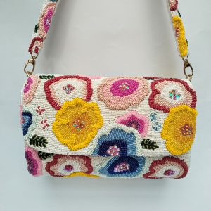 Perles 3D Beaded Bag – Artisanal Wearable Handcrafted Clutch