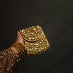 Royal Noor Embellished Bridal Clutch