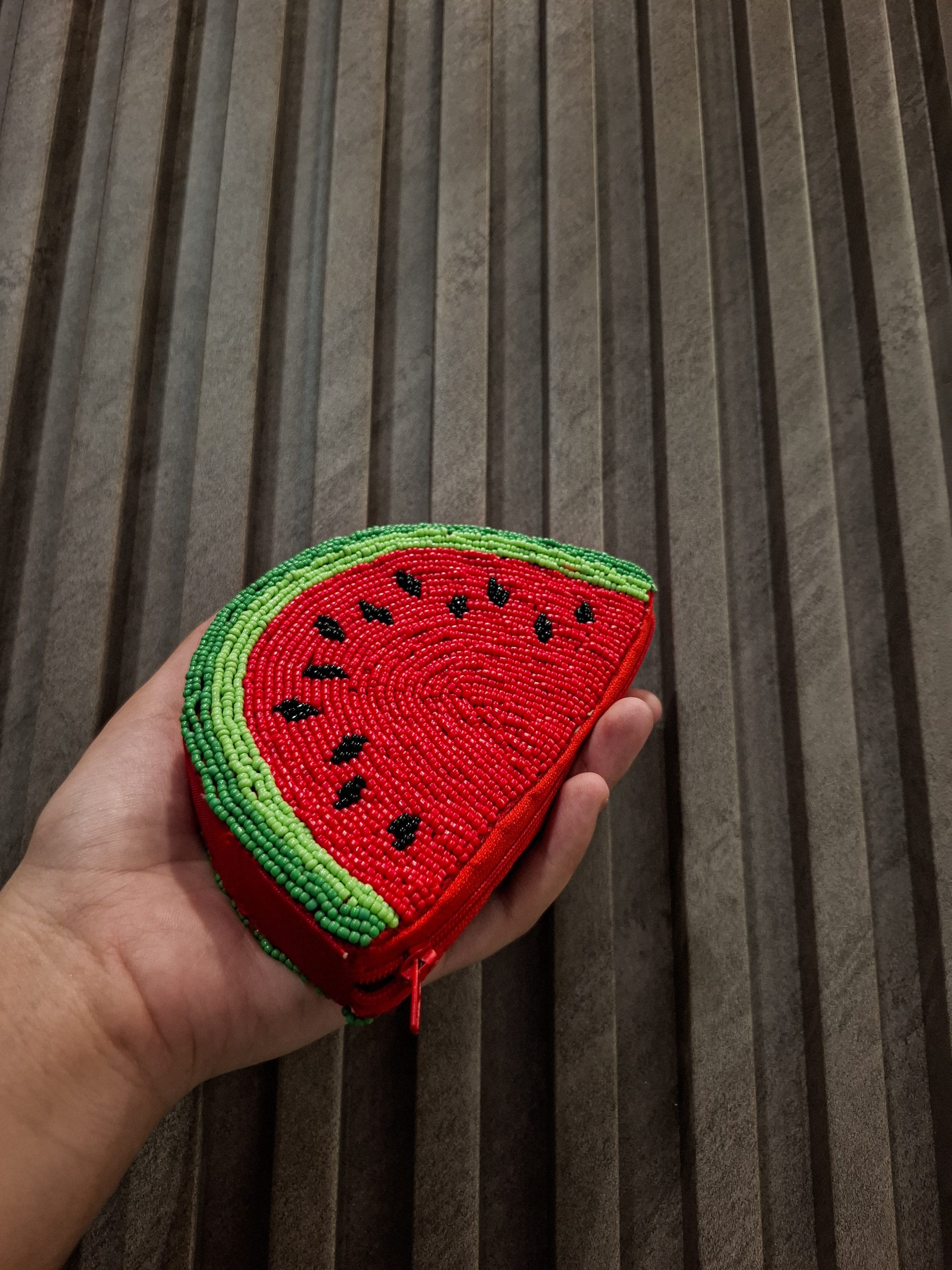 Fruit Slice Beaded Clutch Bag - Image 8